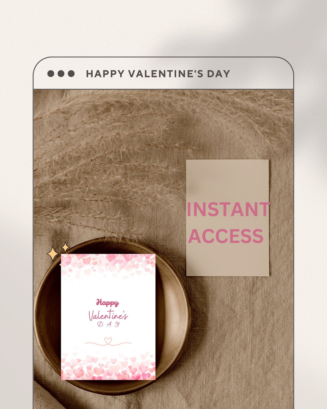 Valentines Day Card Etsy