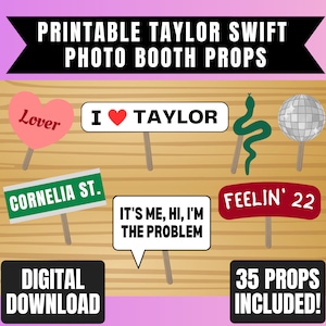 Taylor Swift Fan Get Swiftamine Candy Box, Printable DIY Gag Gift