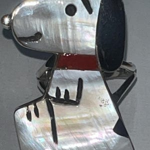 Zuni ring snoopy - Etsy 日本