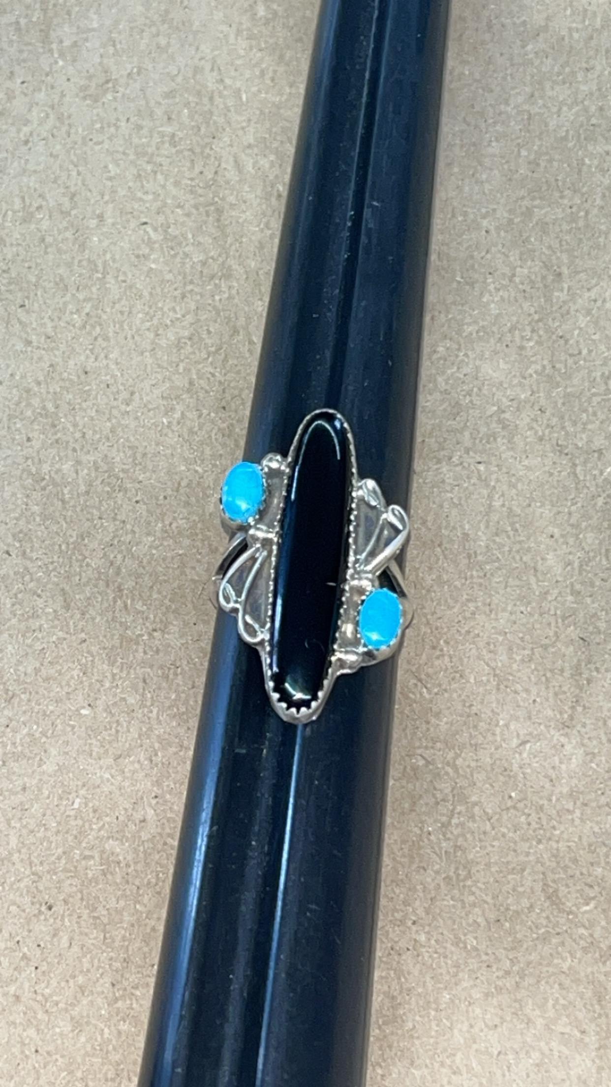 Native American Navajo Jewelry Handmade Sterling Silver Turquoise