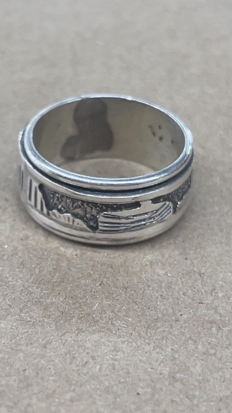 Native American Navajo Jewelry Handmade Storyteller Sterling Silver ...