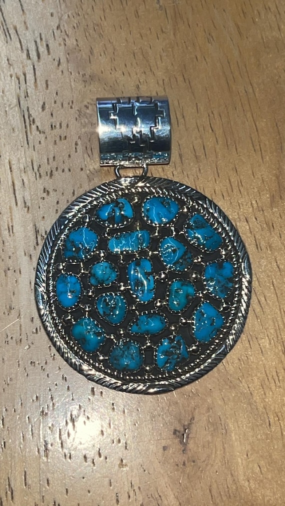 Native American Navajo Jewelry Handmade Traditional Cluster