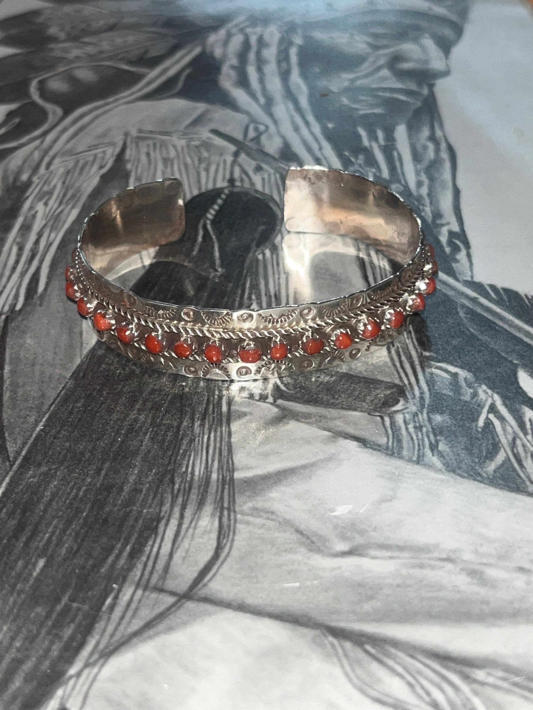 Zuni Bracelet - Etsy UK
