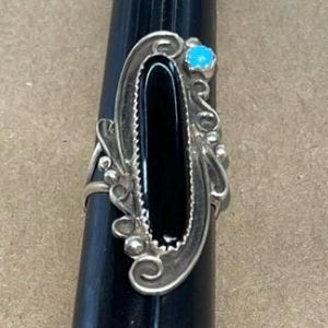 Native American Navajo Jewelry Handmade Sterling Silver Turquoise