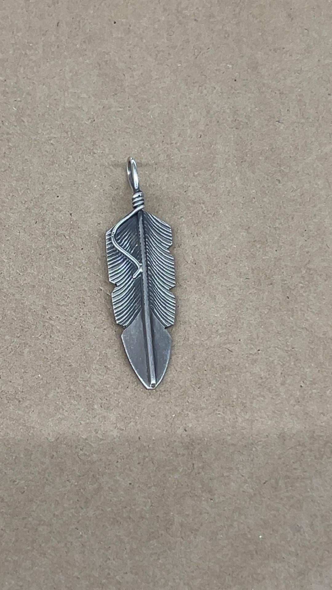 Native American Navajo Jewelry Handmade Sterling Silver Feather