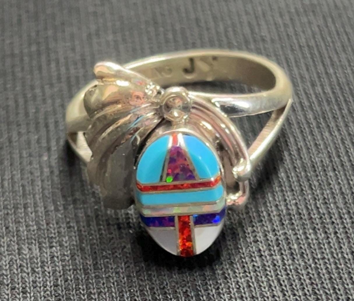 Kevin Yazzie Ring - Etsy New Zealand