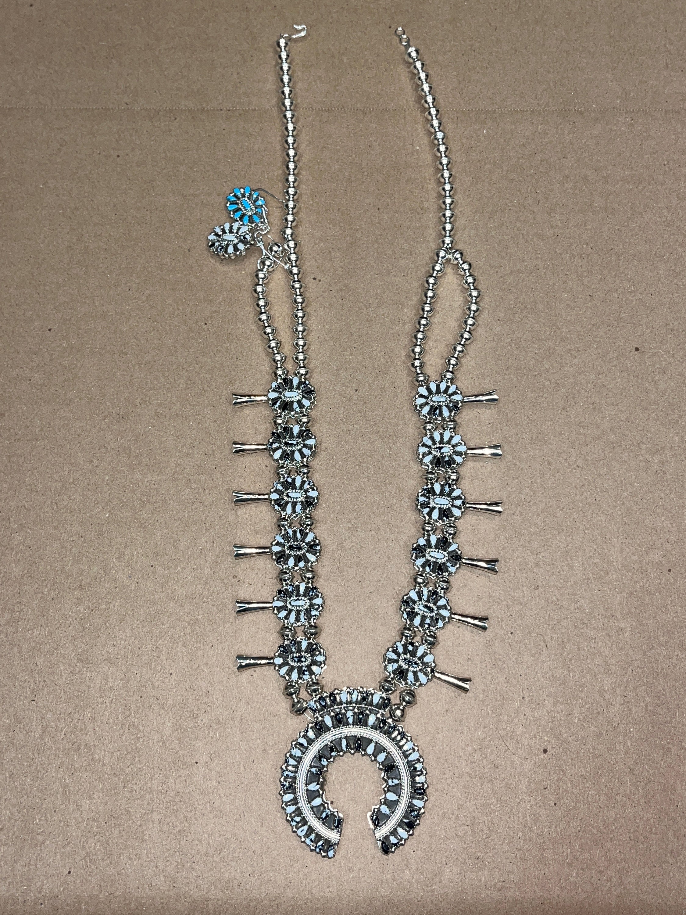 Native American Navajo Jewelry Handmade Sterling Silver Turquoise