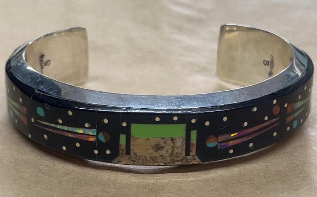 Native American Navajo Jewelry Handmade Sterling Silver Turquoise
