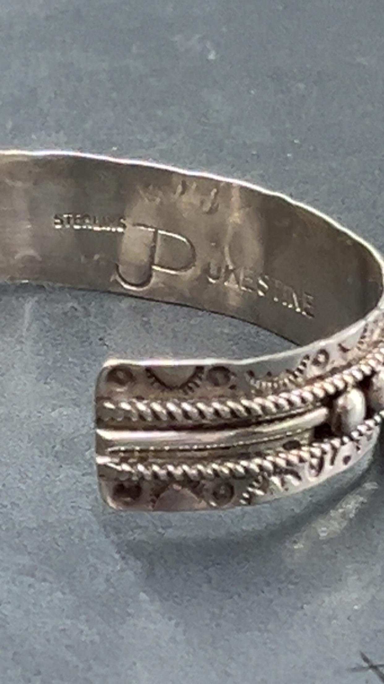 Native American Zuni Jewelry Handmade Sterling Silver Traditional