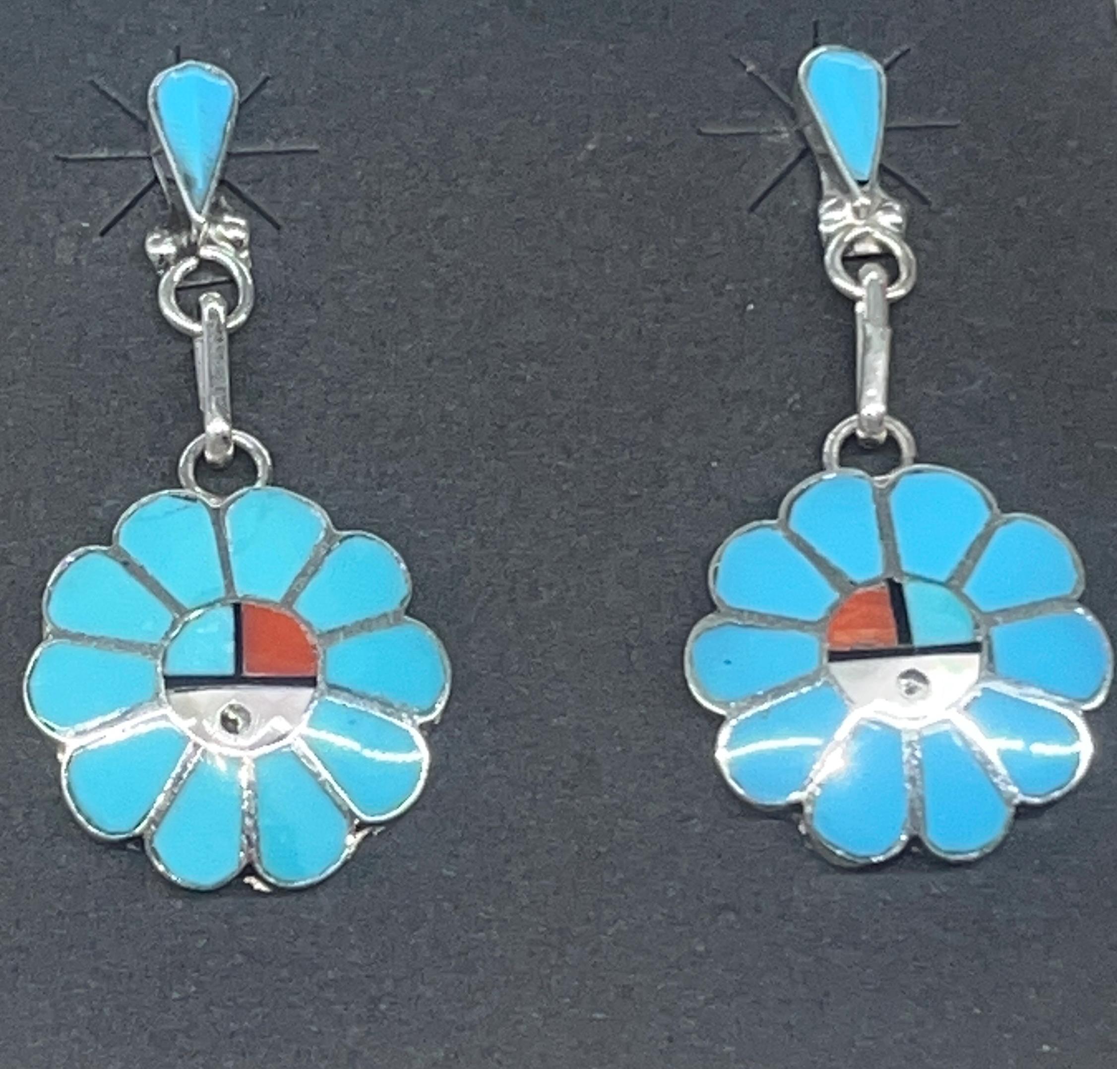 Zuni Sunface Jewelry - Etsy Canada Zuni Sunface Jewelry - Etsy Canada