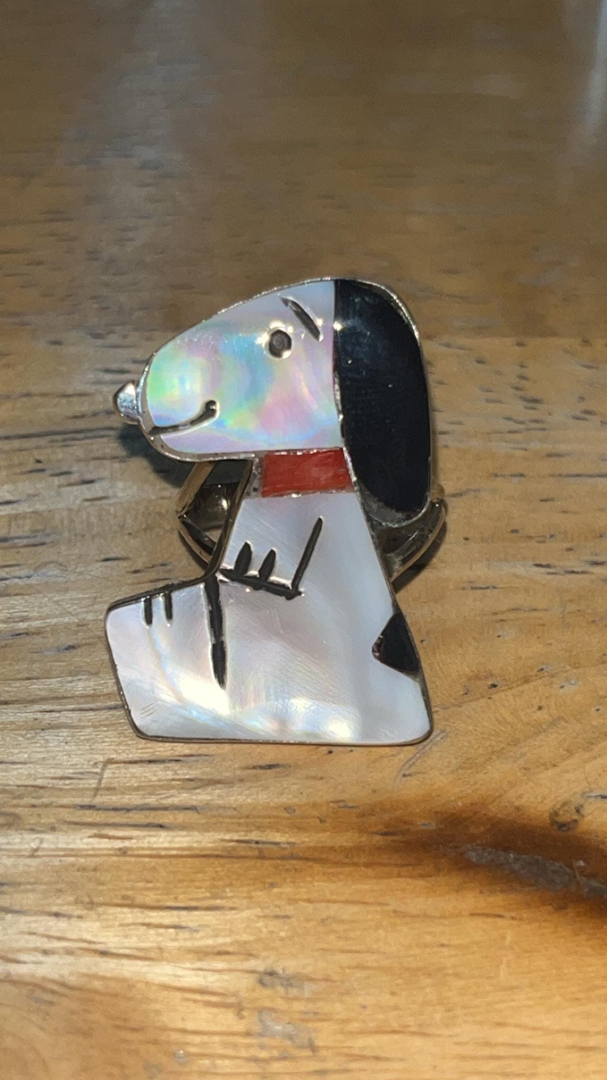 Zuni ring snoopy - Etsy 日本