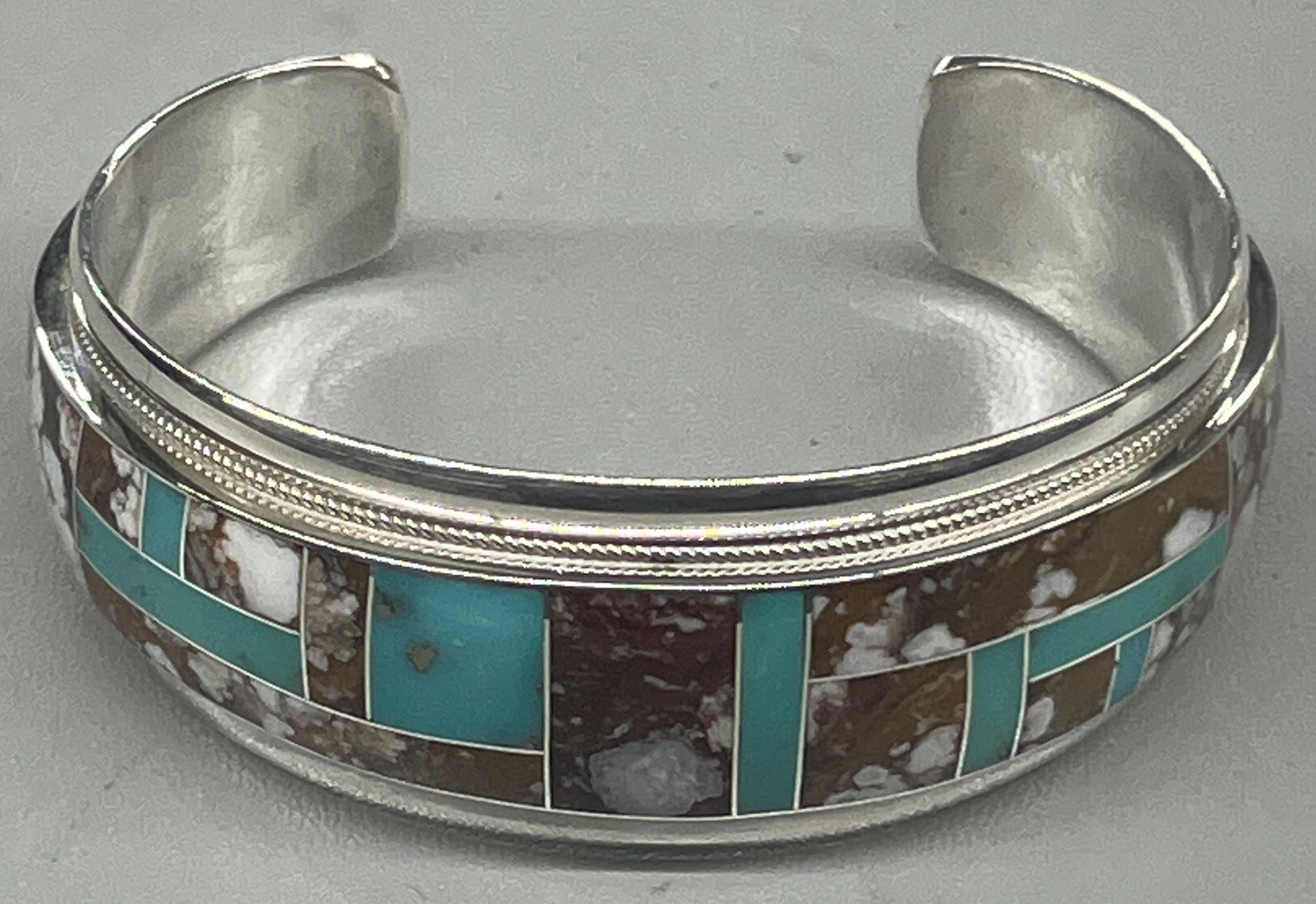 Native American Zuni Handmade Sterling Silver Wild Horse and