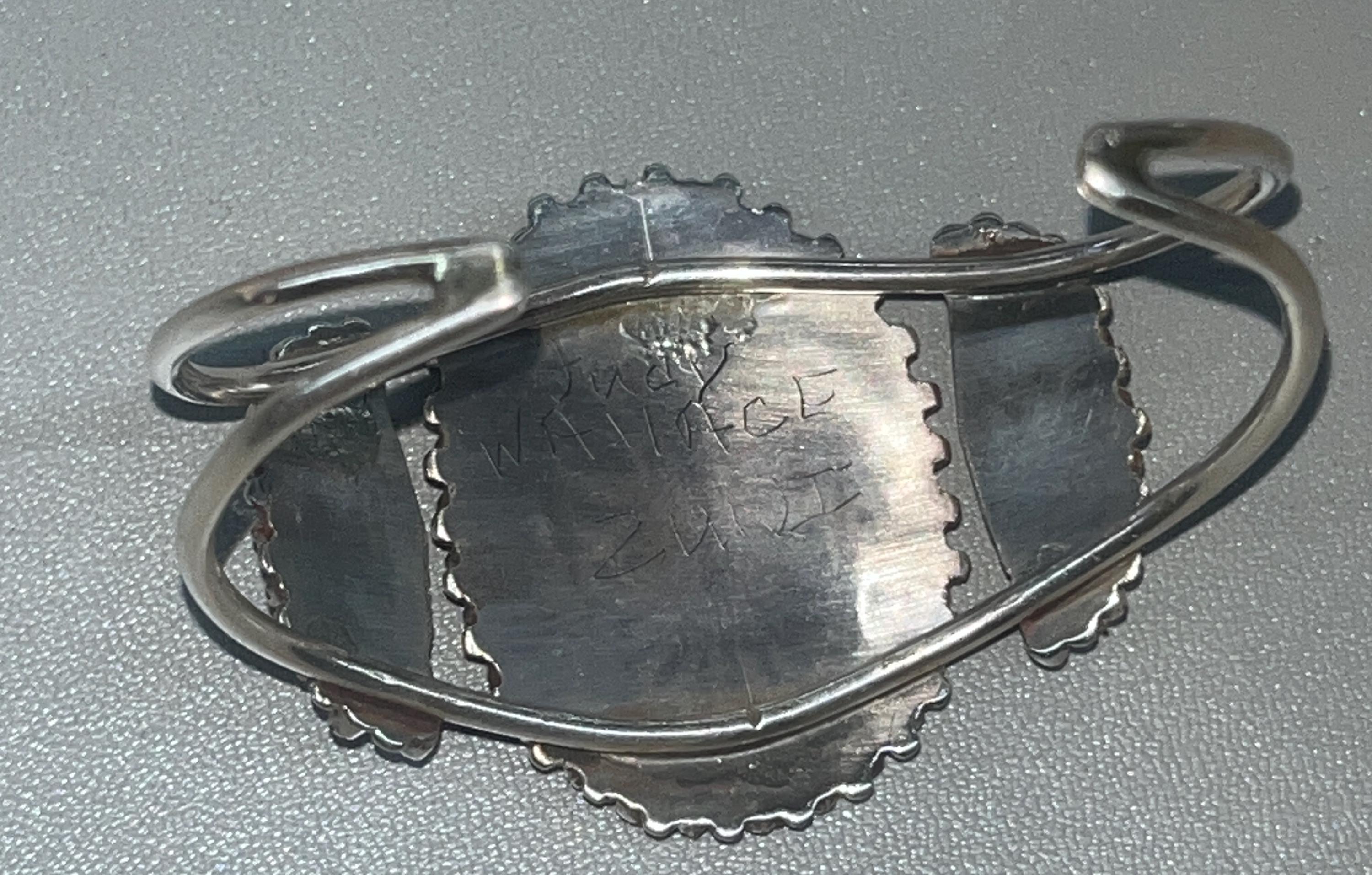 アクセサリー Zuni Handmade silver Bracelet Jewelry Native American Zuni Jewelry Handmade Sterling Silver Peitit Point