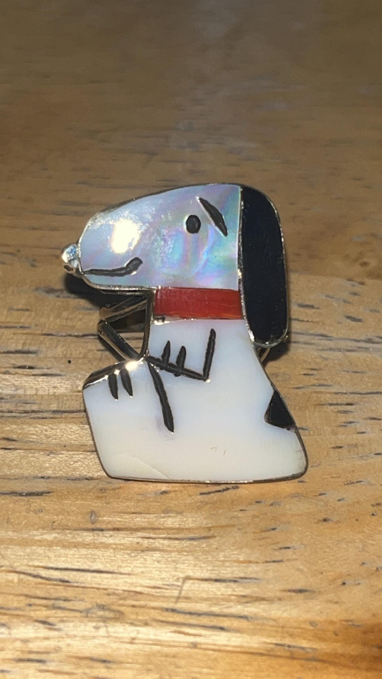 Zuni ring snoopy - Etsy 日本