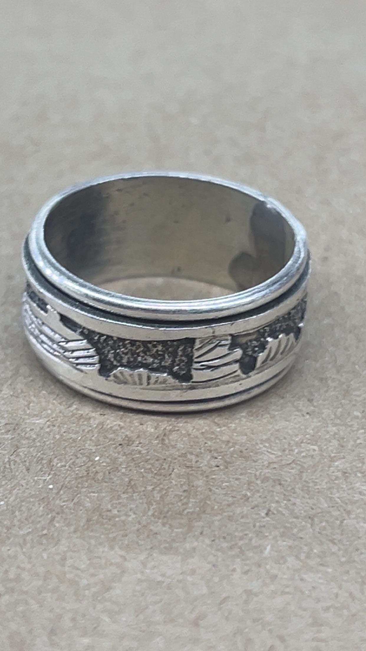 Native American Navajo Jewelry Handmade Storyteller Sterling