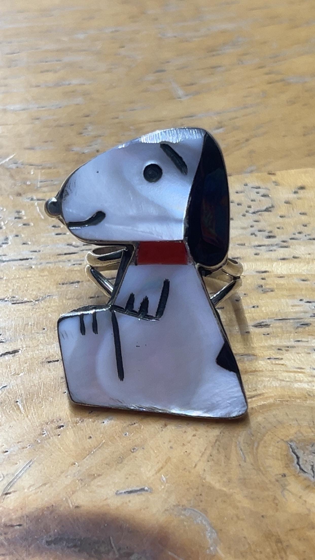 Zuni ring snoopy - Etsy 日本