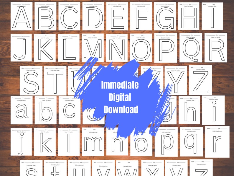 Preschool Worksheets Preschool Letter Worksheet Letter Recognition