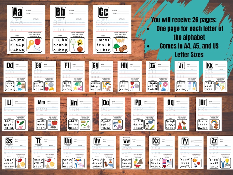 Alphabet Worksheets Preschool Worksheet Letter Sounds Alphabet Worksheets Printable Prek