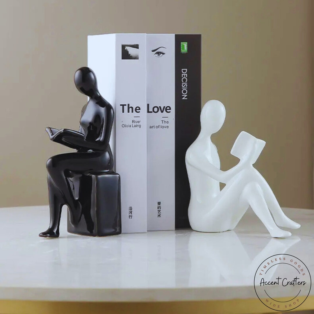 Handmade Luxury Bookend Sculptures Bookend Sculptures Etsy