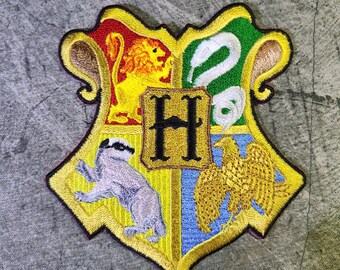 3" Hogwarts Cutout Shield patch