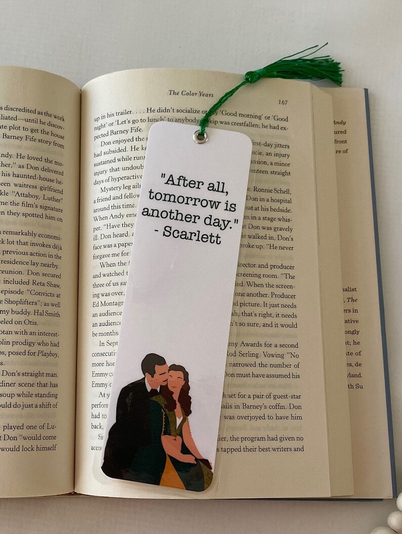 Gone With the Wind Bookmark Collection Individual or Set Handmade
