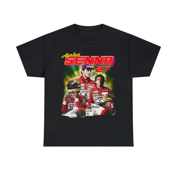 Ayrton Senna Mclaren Formula One Racing Vintage 90s Bootleg