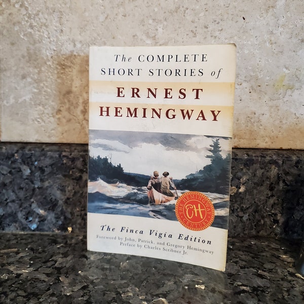 Ernest Hemingway, The Complete Short Stories, Gifts, Classic Stories, Vintage Book