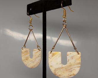 Sandy Boat Dangles - Eclectic Grace