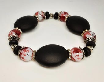 Subtly Bloodly Horror Bracelet - Eclectic Grace