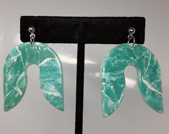 Ocean Blue Studdangles - Eclectic Grace