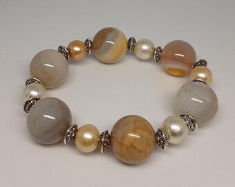 Sandy Pearly Bracelet - Eclectic Grace