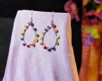 Pride! Teardrop Pendant Dangles - Eclectic Grace