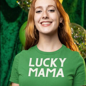 St Patricks day shirt, Lucky Mama Shirt, Irish tee, St Patricks day t-shirt, Green St Patricks day shirt, Irish Shirt, St Pattys, St Paddy