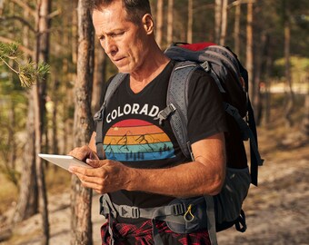 ColoradoT-Shirt, Vintage Colorado shirt, Colorado Graphic Tee, Colorado shirt, Colorado tshirt, Colorado t shirt, Mountain T-Shirt, Gift