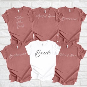 Bridal Party Shirts,Team Bride Shirt,Bachelorette Party Shirts,Bachelorette Shirts, Bridesmaid Gift,Wedding Party Shirts, Bridesmaid Shirts