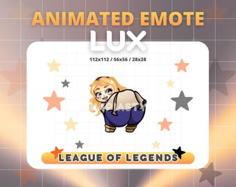 アニメーション付きLux Twerkエモート | リーグ・オブ・レジェンド Twitch/Discord