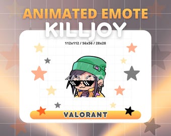 アニメーションキルジョイエモート Valorant Twitch/Discord