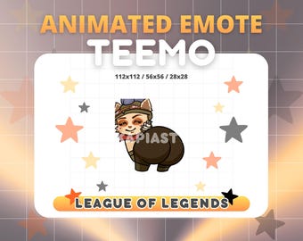ティーモのアニメーション付きトゥワークエモート | リーグ・オブ・レジェンド Twitch/Discord
