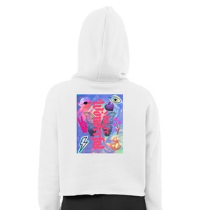 You're Wonderful Frauen Leichter Cropped Hoodie