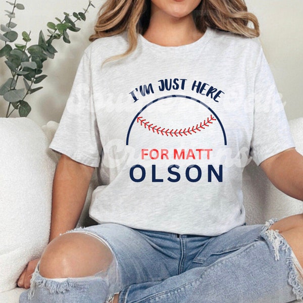 Matt Olson, Braves baseball, Atlanta baseball, baseball shirt women