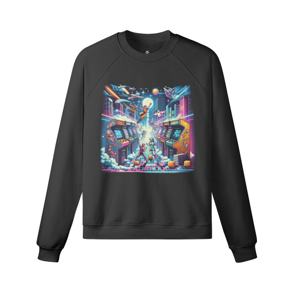 Arcade Mania 80's Retro - Pullover Sweatshirt