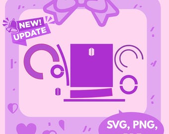 Plantilla SVG de BTS Lightstick Army Bomb versión 4 2026 DESCARGAR