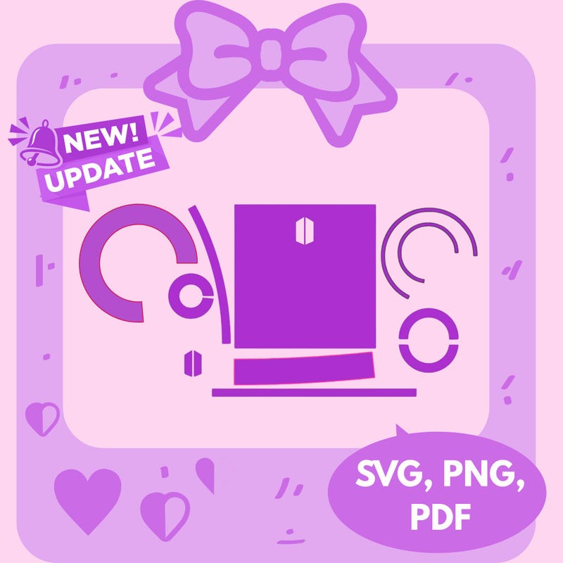 Bts Clips Art Png - Etsy