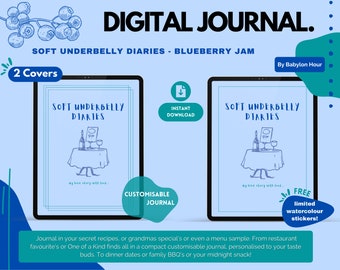 Food Journal, Weekly Meal Planner, Daily Food Tracker, Diet Journal, Fitness Journal, Digital Planner, Digital Daily Journal, iPad Journal