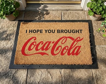 Mata powitalna na zewnątrz, na ganek, dywanik Soda Pop