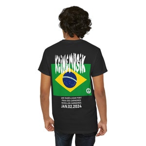 T-shirt unisexe Brazil Keinemusik en coton épais unisexe image 7