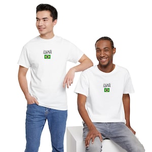 T-shirt unisexe Brazil Keinemusik en coton épais unisexe image 4