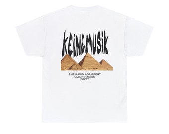 keinemusik pyramides de Gizeh, t-shirt en coton (unisexe)