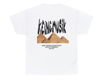 pirámides keinemusik, camiseta de algodón (unisex)