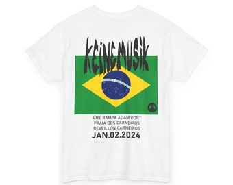 T-shirt unisexe Brazil Keinemusik en coton épais (unisexe)